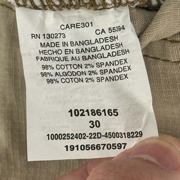 NWT Lee Extreme Motion Cargo Shorts Mens 30 Tanl Performance Stretch Gorpcore - Picture 3 of 12